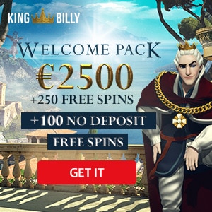 king billy casino 100 free spins no deposit